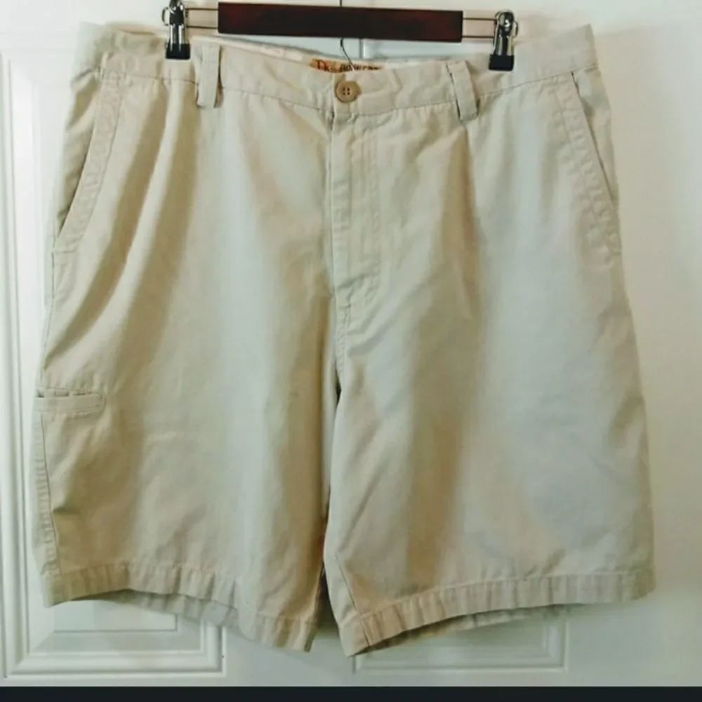 Dockers washed khaki flat front relaxed fit